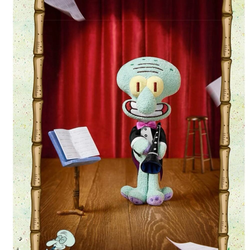 A Day in the Life of Squidward Plush Pendant - Performance Time